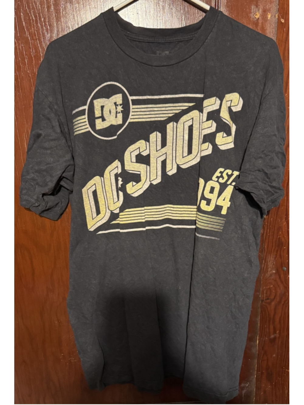 DC Shoes T-Shirt Men Sz XL Black DC